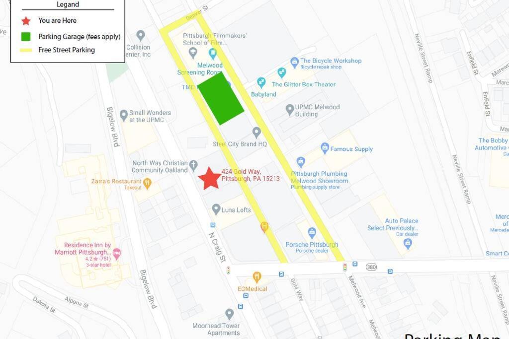 Apartamento 3e-spacious Close To Pitt/cmu/carlow, Sleeps 4